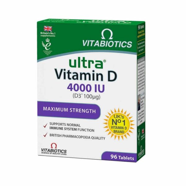 Vitabiotics Ultra-D3 4000 UI
