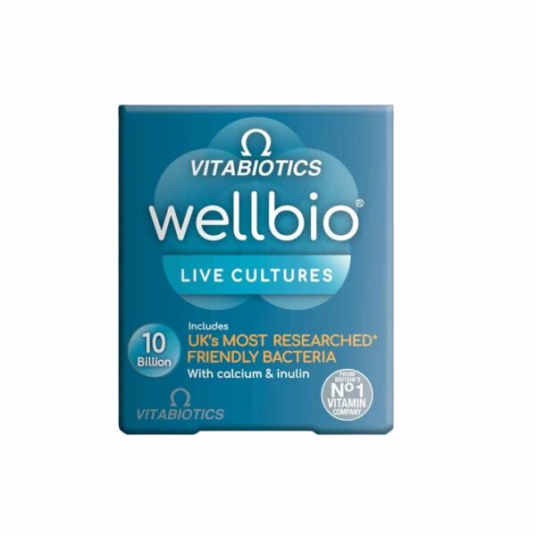 Vitabiotics Wellbio 10 Billion Microbiotic Cultures