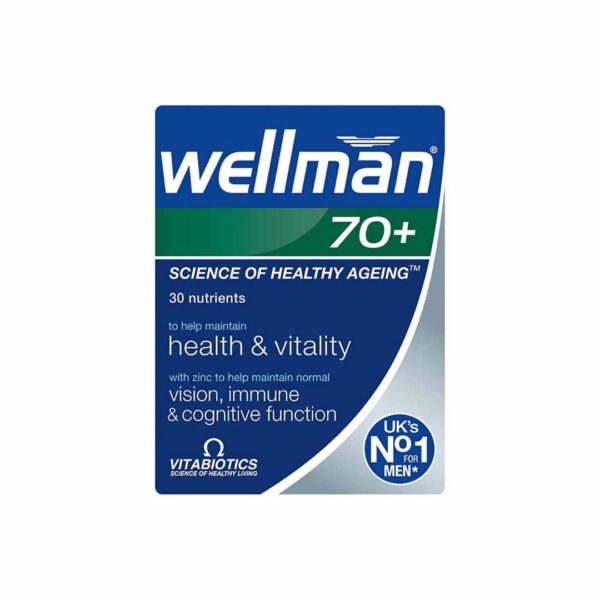 Vitabiotics Wellman 70+