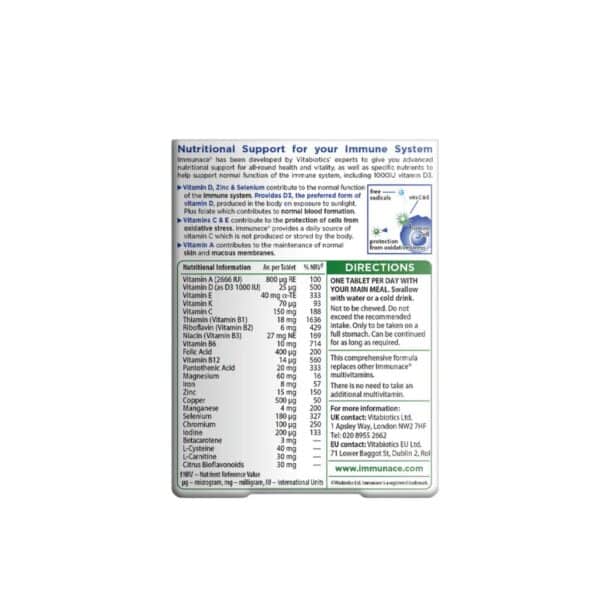 Vitabiotics Immunace Original