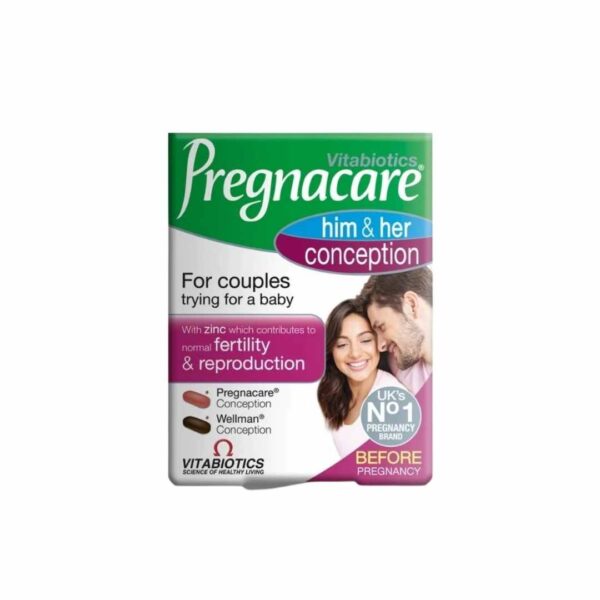 Vitabiotics Pregnacare Him and Her Conception60 tableta