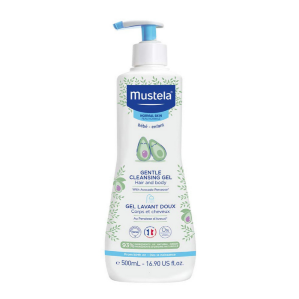 Mustela gentle cleansing gel for hair and body