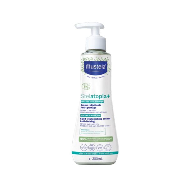 Mustela Stelatopia Lipid-replenishing cream Anti-itching
