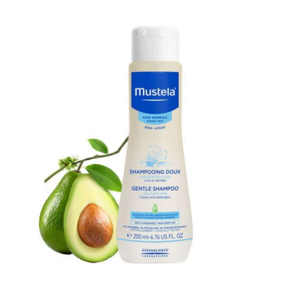 Mustela gentle shampoo delicate hair