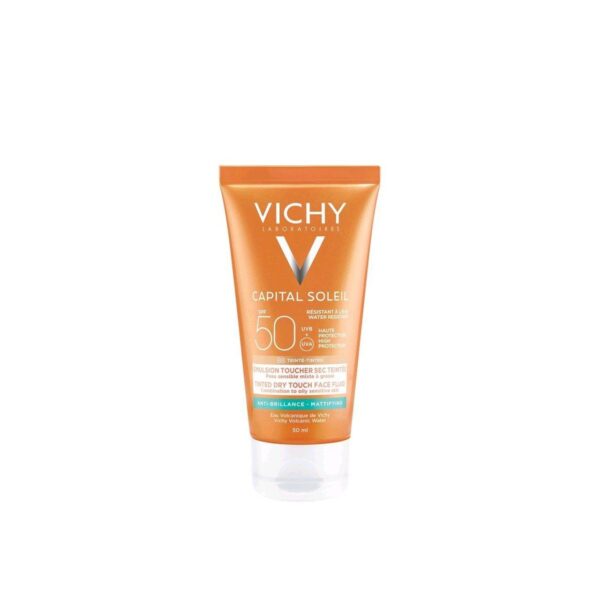 Vichy Capital Soleil Émulsion Toucher Sec Teintée SPF 50