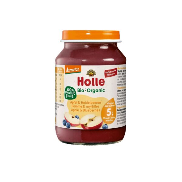 Holle Apple and Bilberry 5m+ Demeter