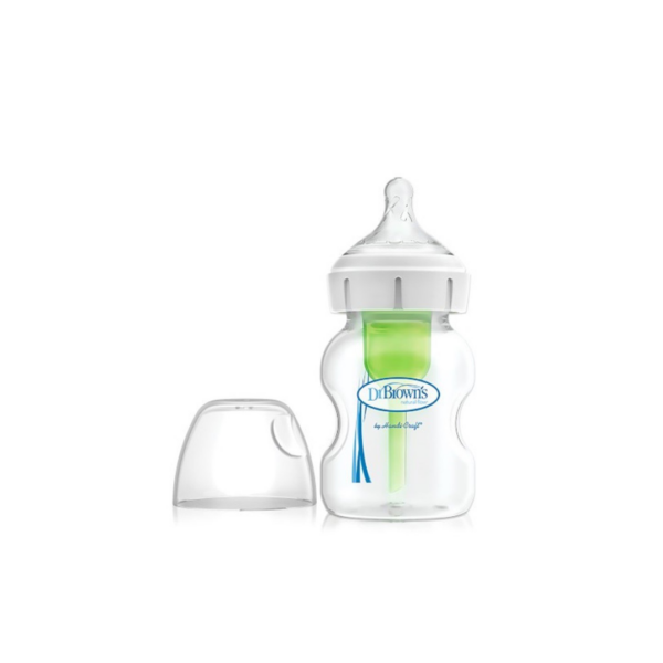 Dr.Brown's Options plastic wide-neck bottle 0m+