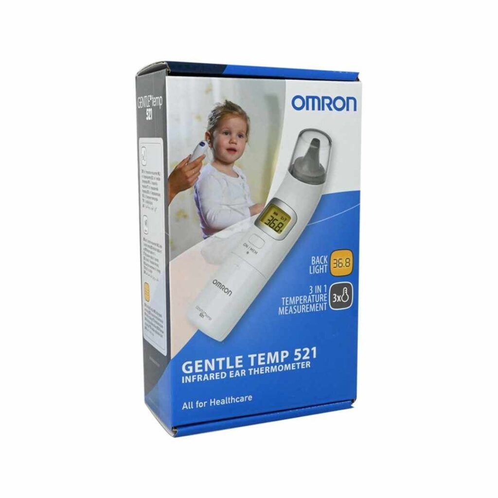 Omron Gentle Temp 521 Infrared Ear Thermometer 3 in 1 FarmaOn