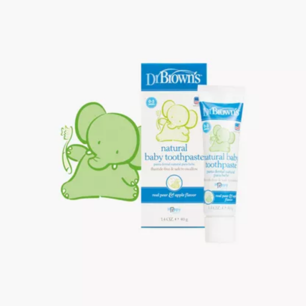 Dr.Brown's  Natural baby toothpaste