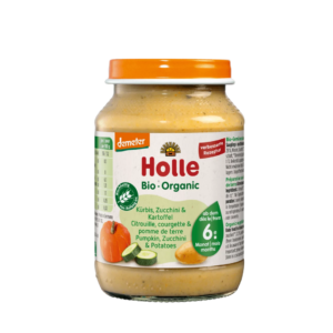 Holle Zucchini, Pumpkin and Potatoes 6m+ Demeter