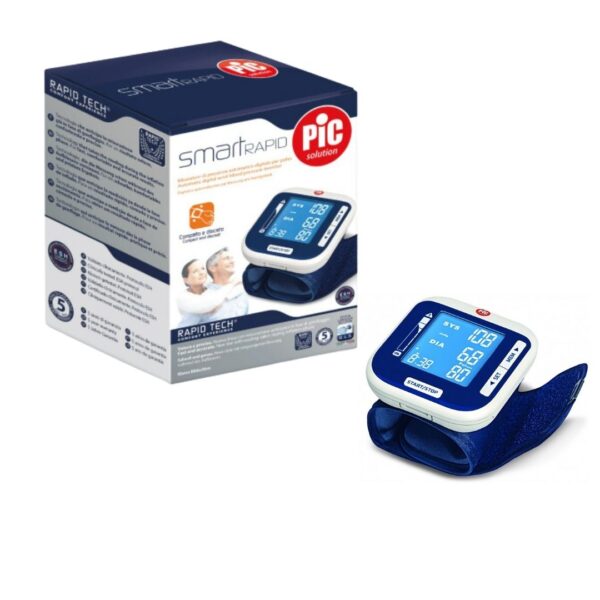 PIC Smart Rapid Automatic Wrist Blood Pressure Monitor