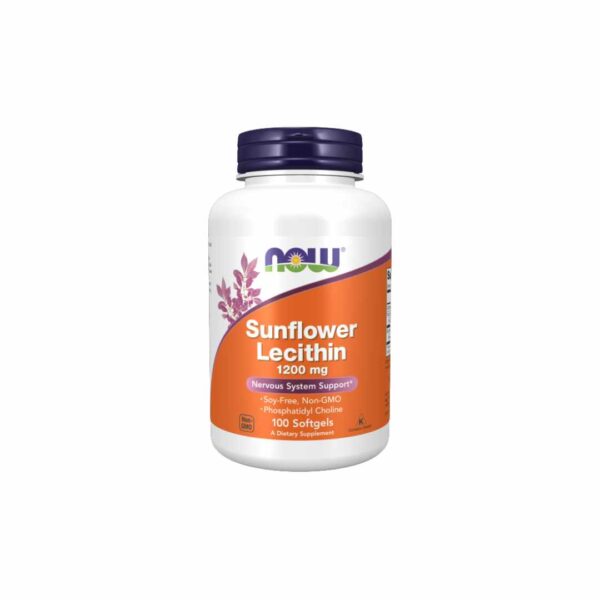 Now Sunflower Lecithin 1200 mg