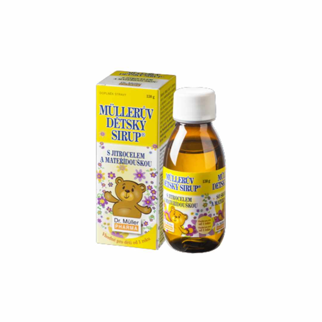 Dr. Müller Syrup for Children with Plantain, Wild Thyme and Vitamin C Sugar-Free