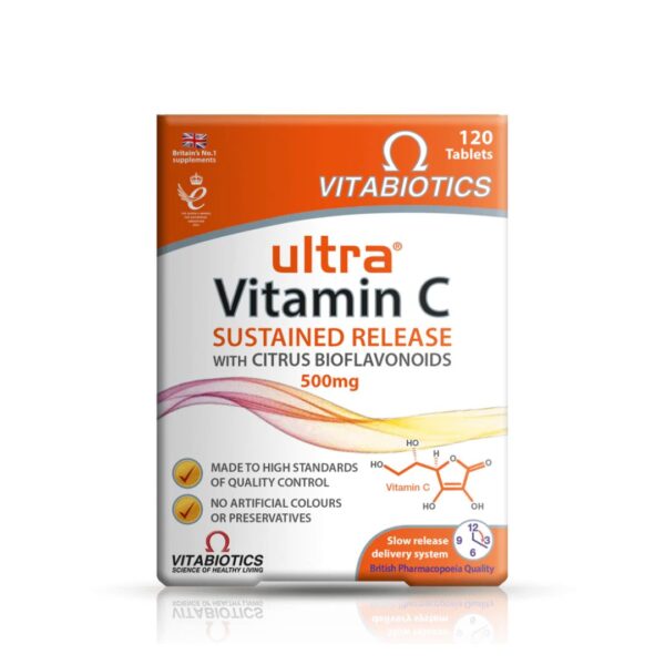 Vitabiotics Ultra Vitamin C Sustained Release 500mg