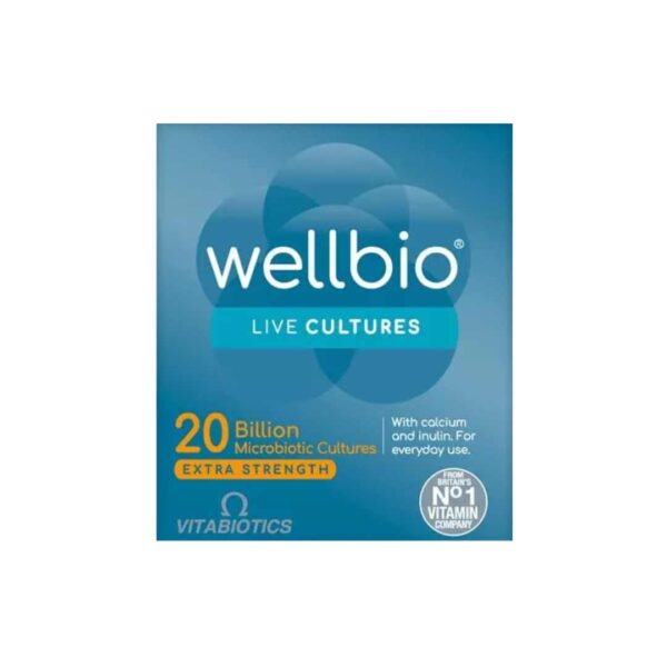 Vitabiotics Wellbio 20 Billion Microbiotic Cultures