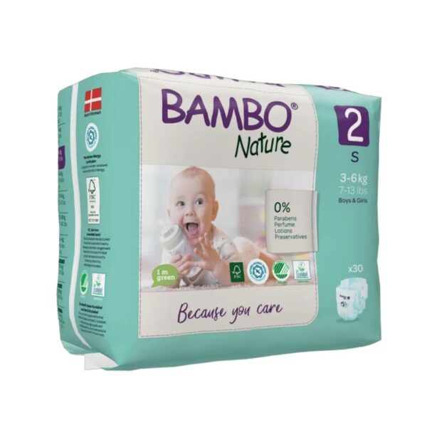 Bambo Nature Mini(3-6 kg) Diapers nr 2