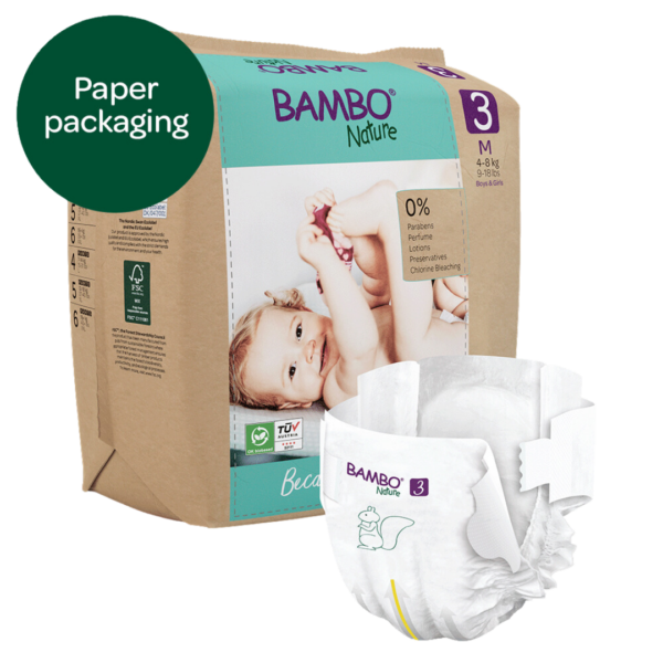 Bambo Nature Midi (4-8 kg) Diapers nr 3