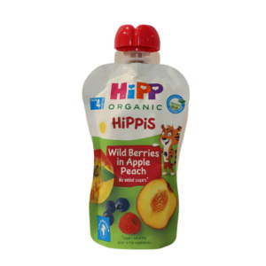 HIPP Hippis Organic Wild Berries in Apple Peach