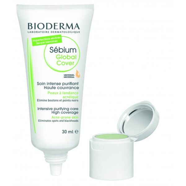 Bioderma Sebium Global Cover Soin Intense Purifiant Haute Couvrance