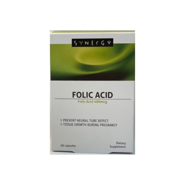 Synergy Folic Acid 400 mcg