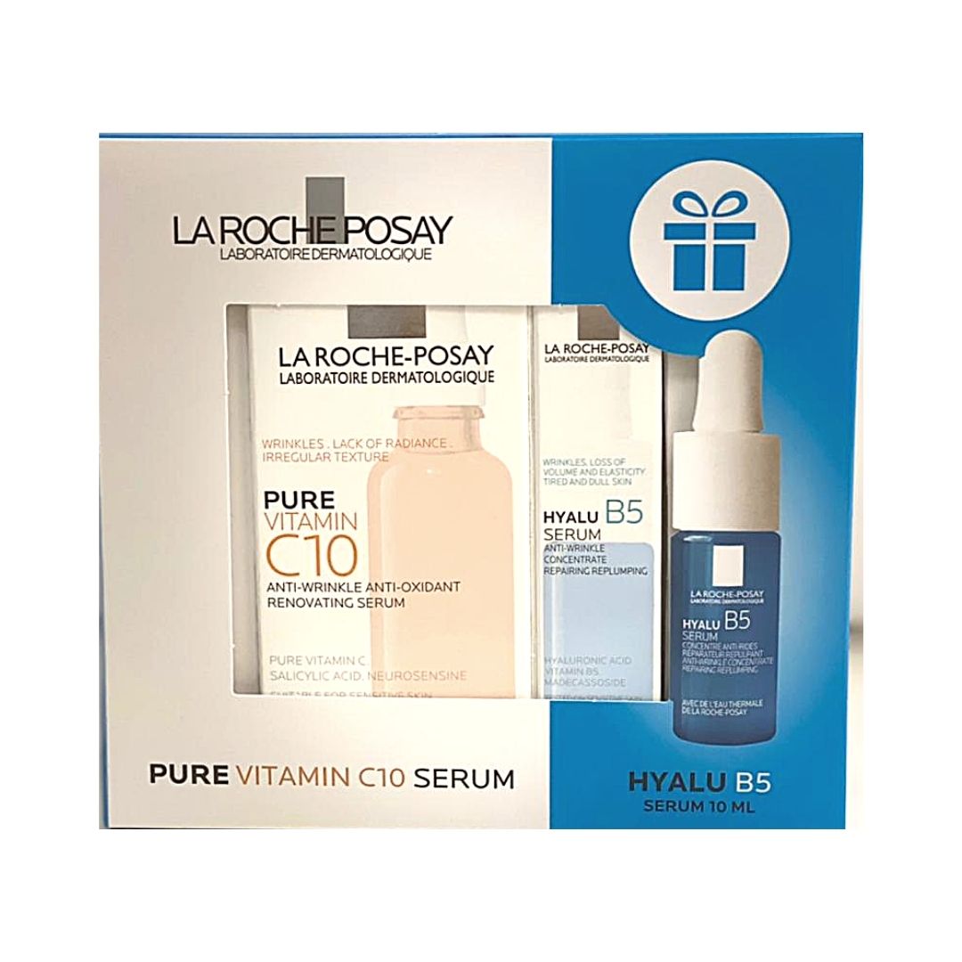 La Roche Posay Pure Vitamin C10 30 ml + Hyalu B5 10 ml Promotional Set