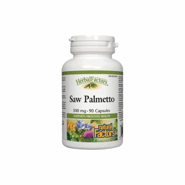 Natural Factors Saw Palmetto 500 mg FarmaOn