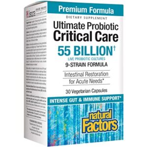 Natural Factors Critical Care Probiotic 55 Billion