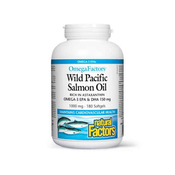 Natural Factors Wild Pacific Salmon Oil