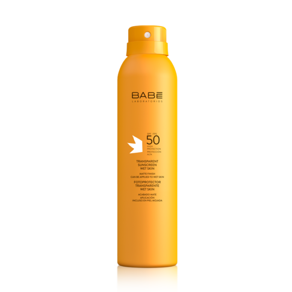BABÉ Transparent Sunscreen Wet Skin SPF 50