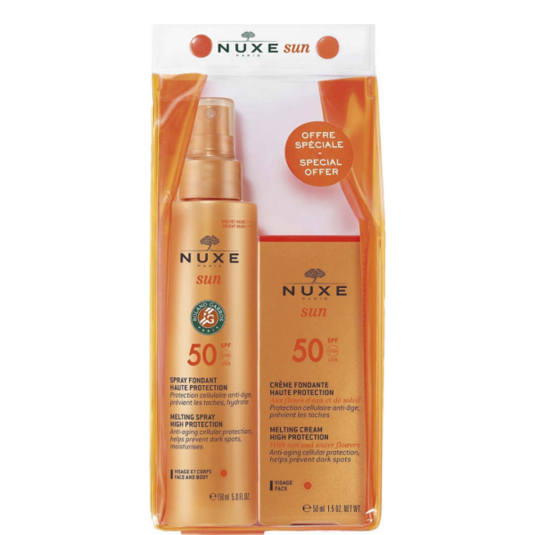 Nuxe Sun Crème Fondante SPF 50 + Spray Foundant SPF 50