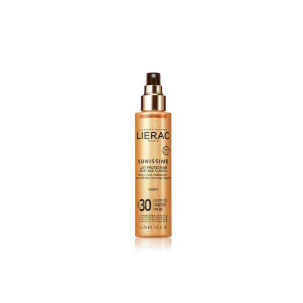 Lierac Sunissime SPF 30 Energising Protective Body Milk Global Anti-Aging