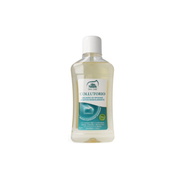 Alta Natura Collutorio Delicato ed Efficace Lenitivo-Riequilibrante