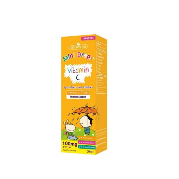 Natures Aid Mini Drops Vitamin C