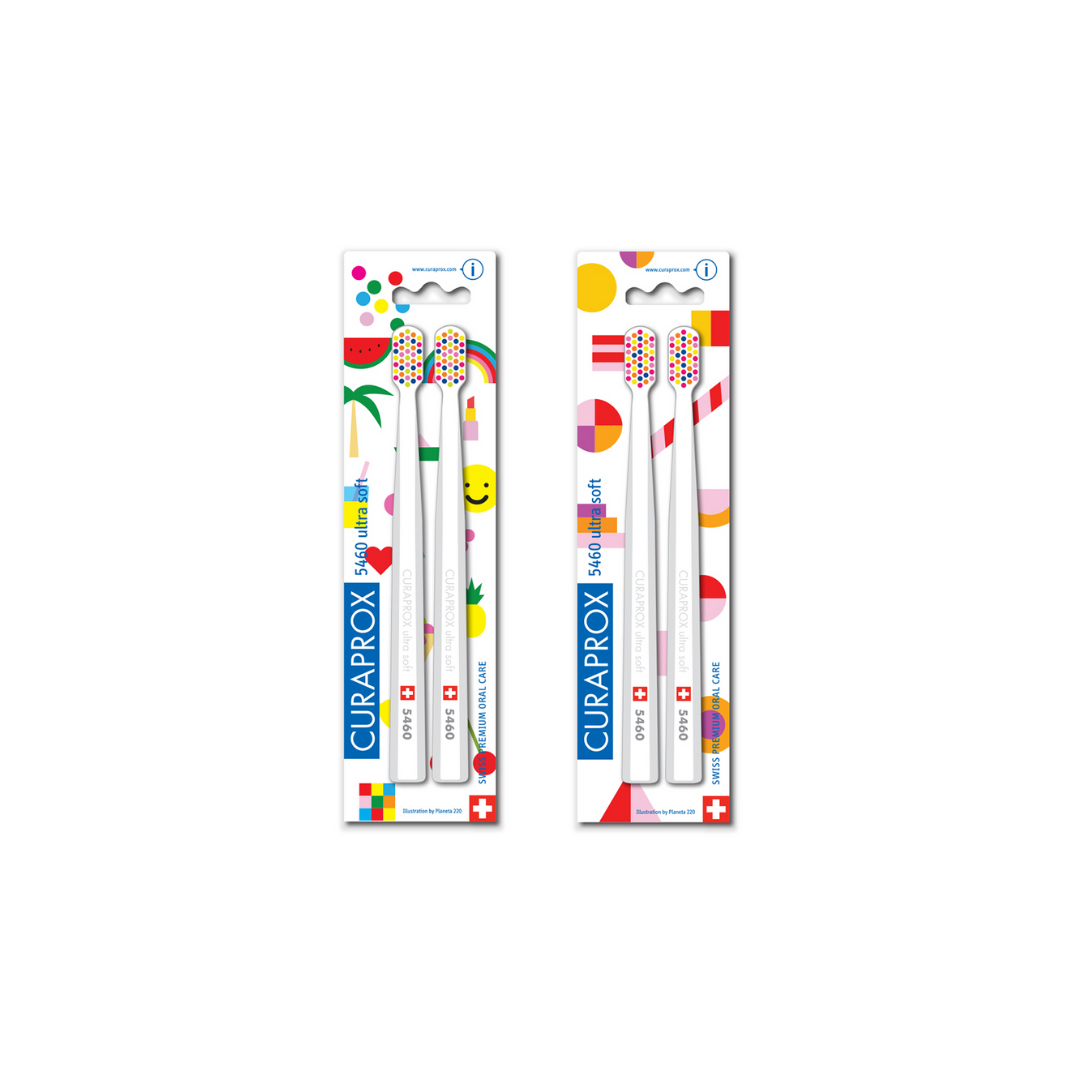 Curaprox Duo Pop Art Toothbrush CS5460