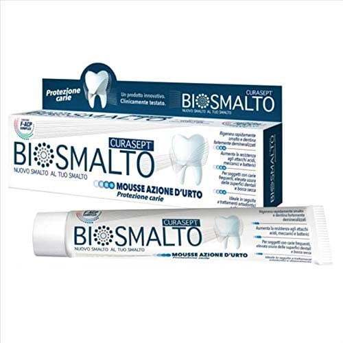 Curasept Biosmalto Azione Urto Protezione Carie Mousse