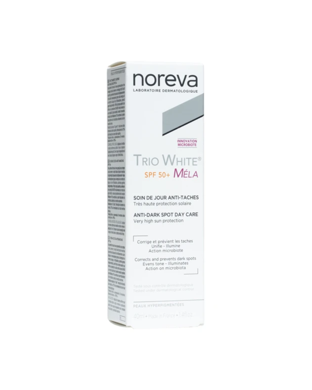 Noreva Trio White SPF 50+ Méla