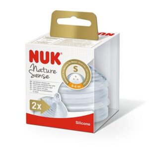 NUK Kokë zëvëndësuese Nature Sense për shishet e biberonave