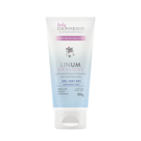 Dermedic Baby Linum Emollient Lipid Replenishing Moisturizing & Soothing Cream