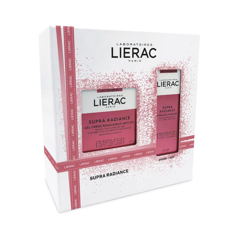 Lierac Supra Radiance Gel-Crème + Lierac Supra Radiance Sérum Éclat Regard FALAS
