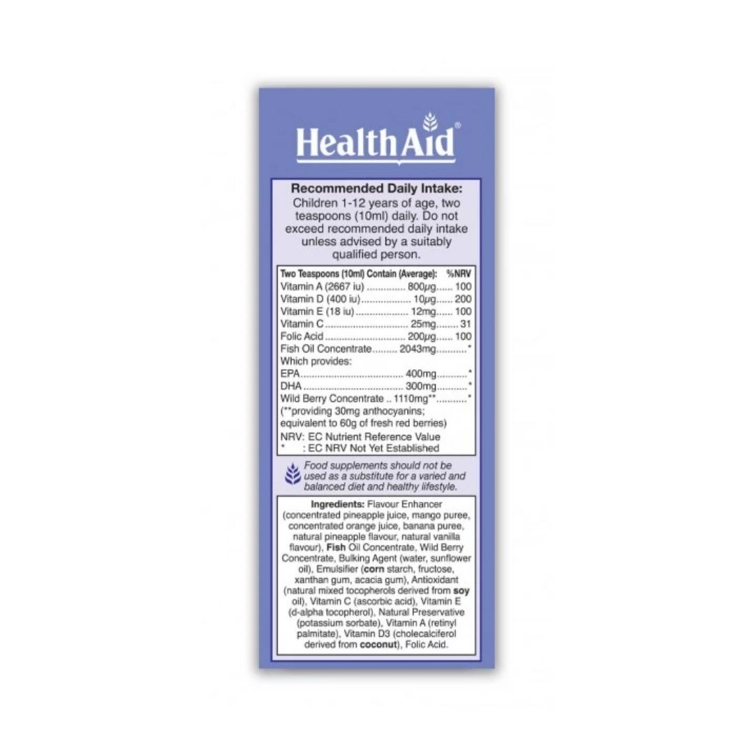 Health Aid KidzOmega Liquid