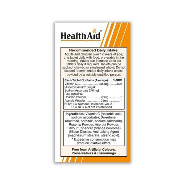 Health Aid Vitamin C 500 mg