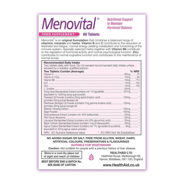 Health Aid Menovital
