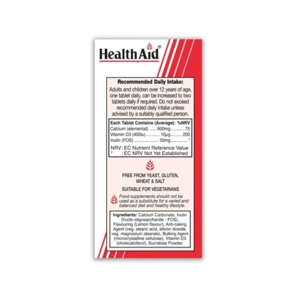 Health Aid Strong Calcium 600 mg