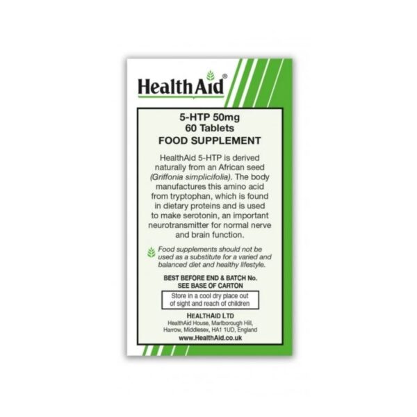 Health Aid 5-HTP 50 mg
