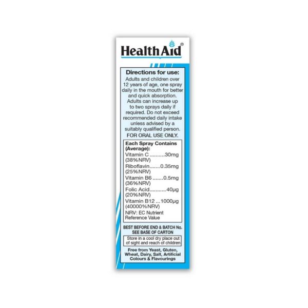 Health Aid Vitamin B12 1000 µg Spray