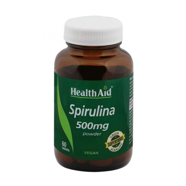 Health Aid Spirulina 500 mg
