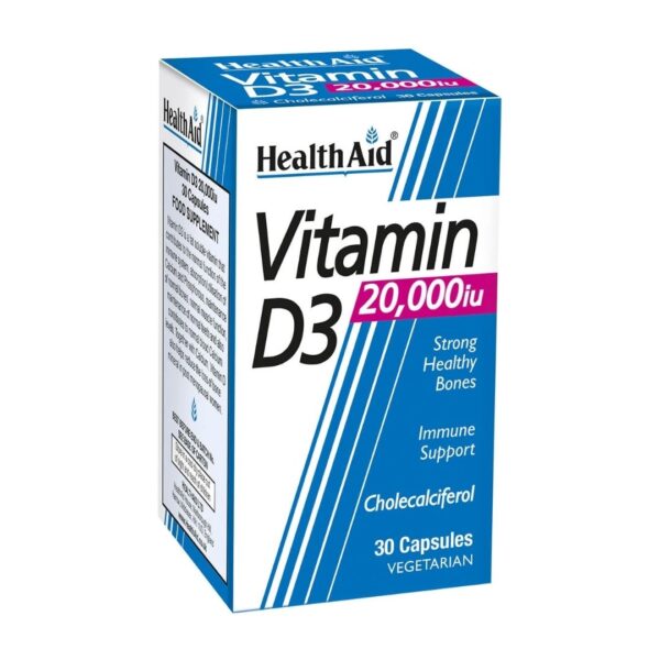 Health Aid Vitamin D3 20000 IU