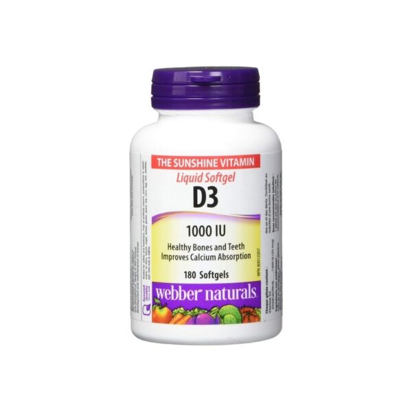 ber Naturals Vitamin D3 1000 UI FarmaOn