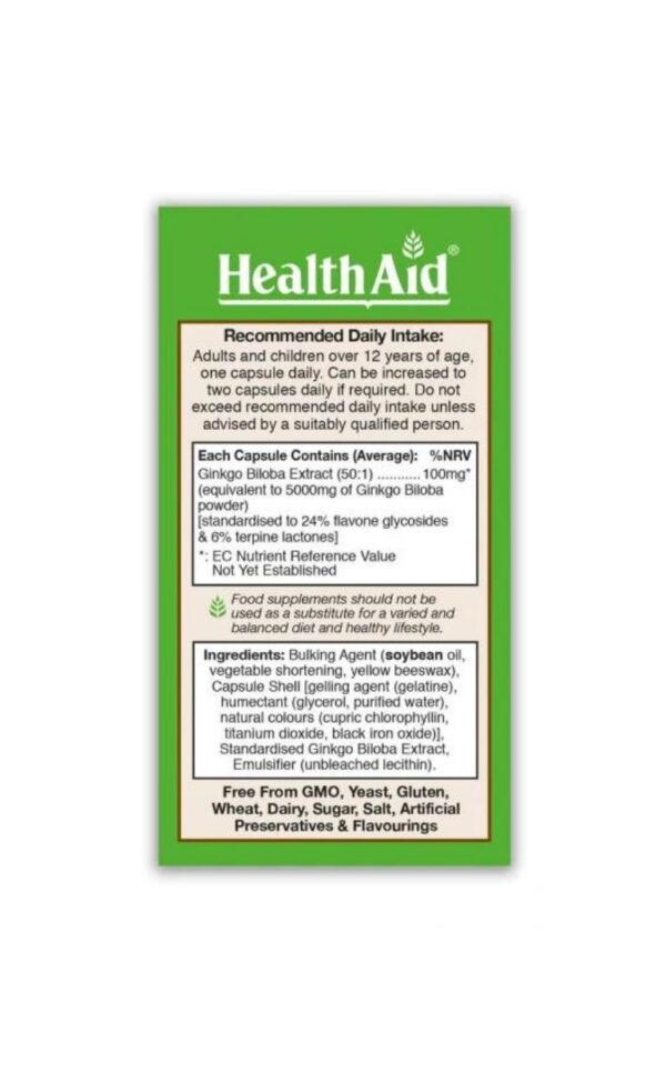 Health Aid GinkoVital 5000mg