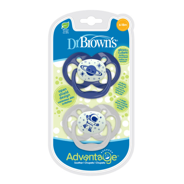 Dr. Brown’s Advantage Soother Open Shield Design 6-18 m